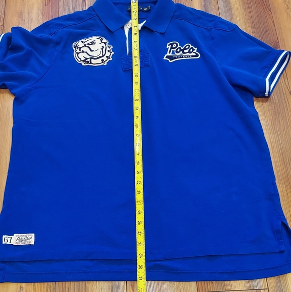 Rare Limited Edition Polo Ralph Lauren Bulldog Collegiate Polo Shirt Size XXL - Picture 8 of 11